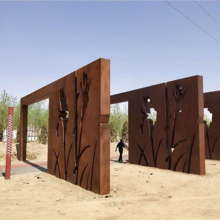 君山耐候钢精神堡垒